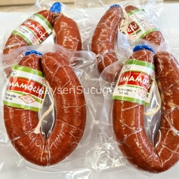 ACISIZ, AZ BAHARATLI, AZ SARMISAKLI HALKA SUCUK (%100 DANA ETİ)