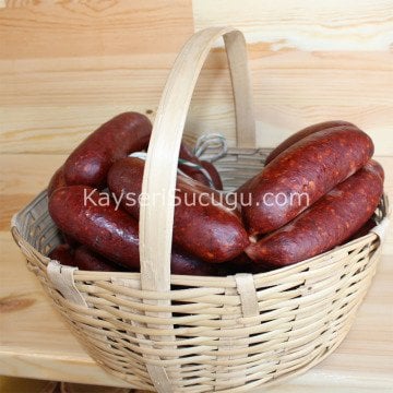 DOĞAL EVLİK SUCUK ''İRİŞKİ'' (DOĞAL FERMENTE)
