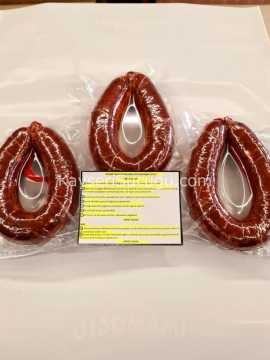 DOĞAL EVLİK SUCUK ''İRİŞKİ'' (DOĞAL FERMENTE) AZ ACILI